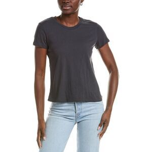 James Perse Womens  Little Boy T-Shirt, Red